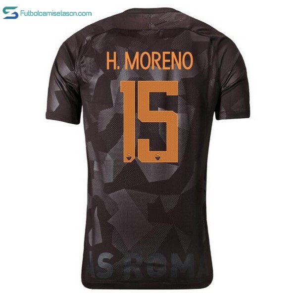 Camiseta AS Roma 3ª H.Moreno 2017/18